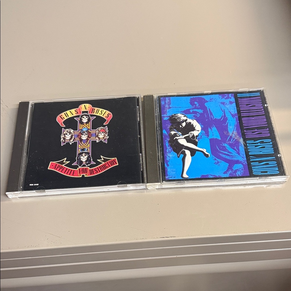 Guns N' Roses CD Set Appetite for Destruction and Use Your Illusion II